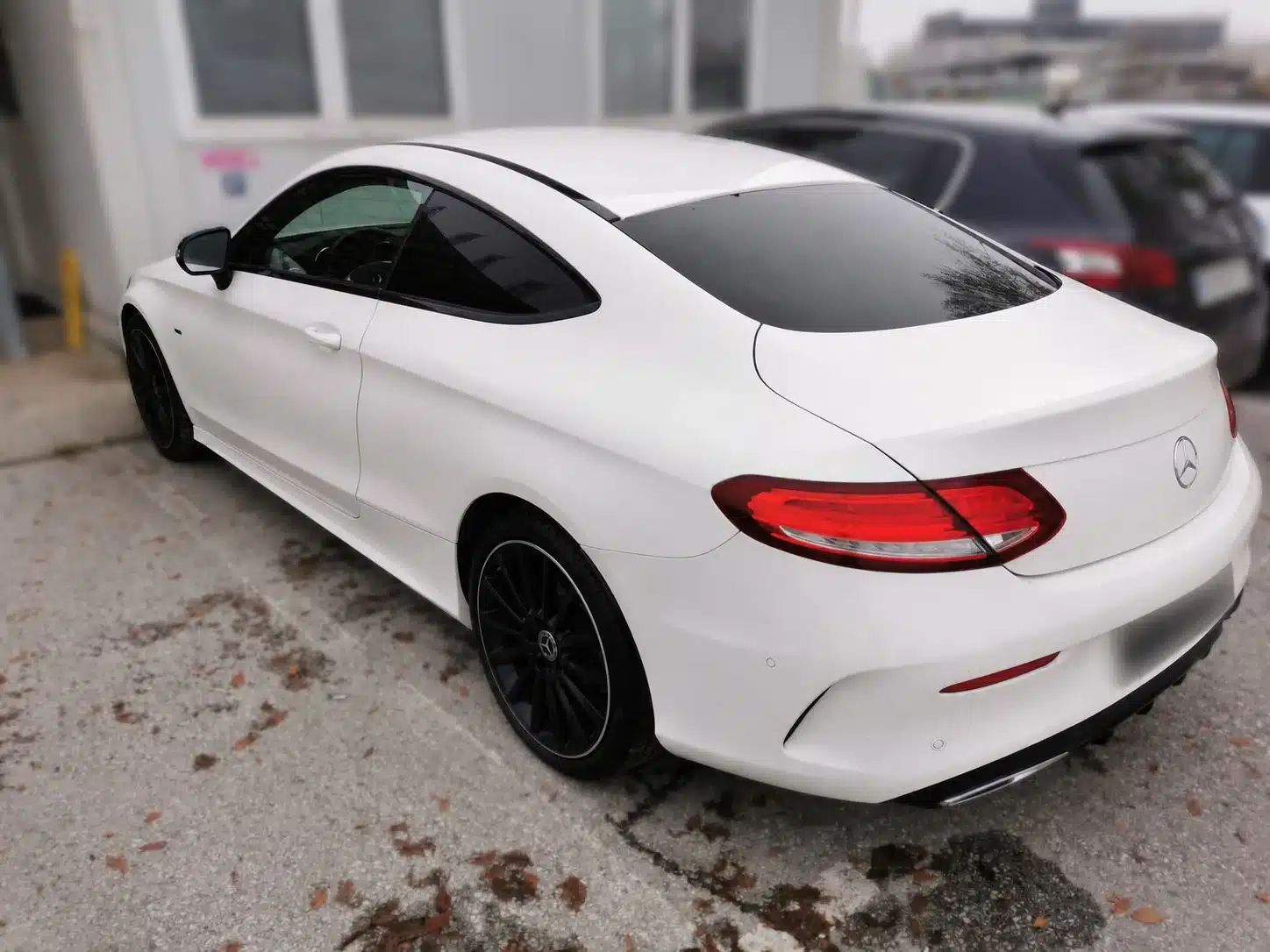 temnenje stekel mercedes c class coupe